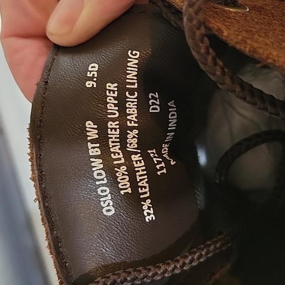 POLO RALPH LAUREN Men's Oslo Low leather and suede boots. Size 9.5 D NEW - Picture 9 of 9